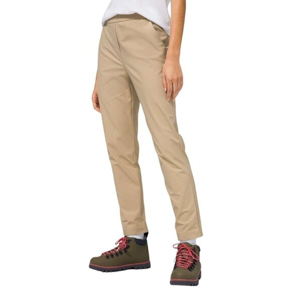 Lululemon Your True Trouser Pants Pull On Pant Trench Beige Size 6 - Picture 3 of 9